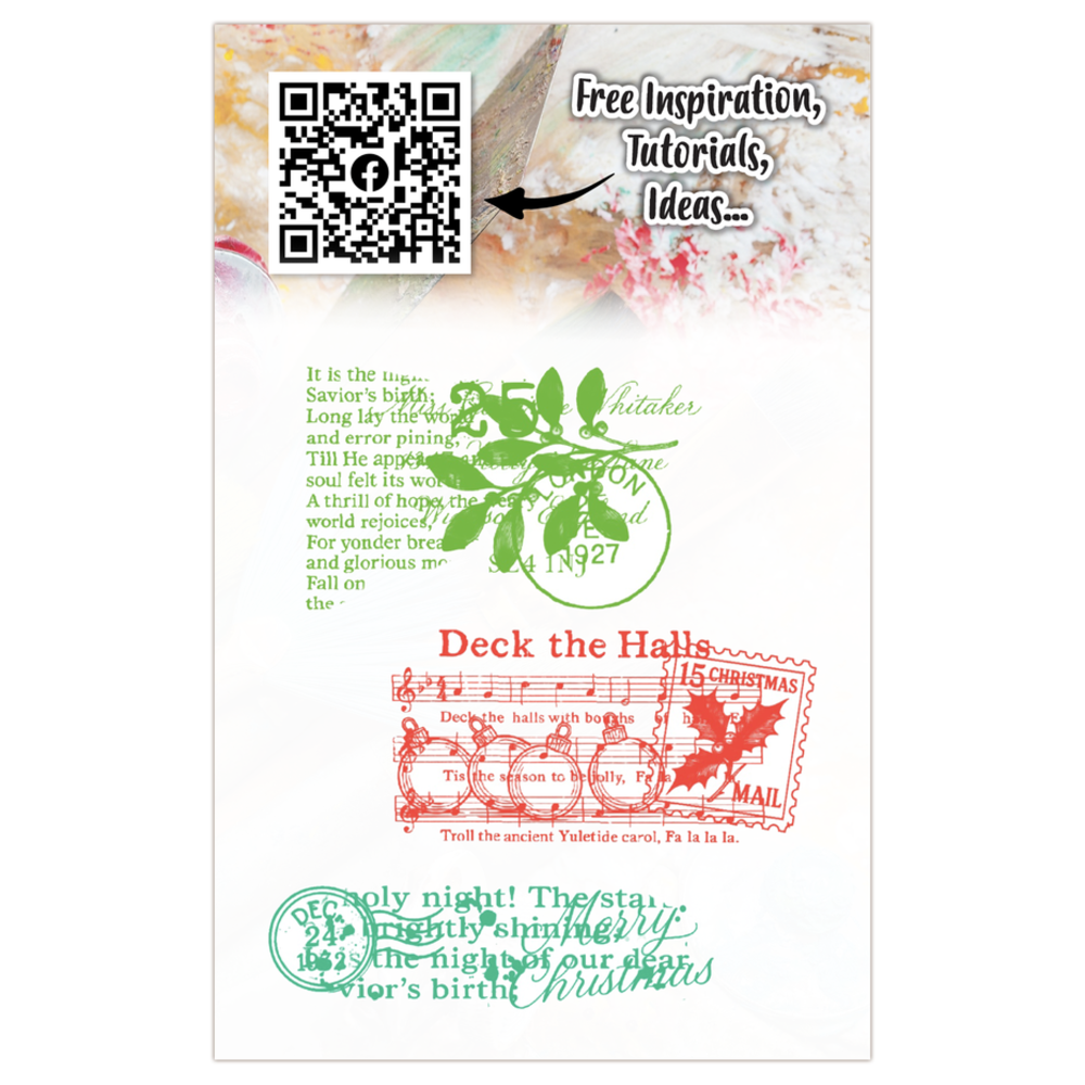 AALL and Create Clear Stamp Set A7 Carols and Cancellations (AALL-TP-1319) AALL and Create Clear Stamp Set A7 Carols and Cancellations (AALL-TP-1319)