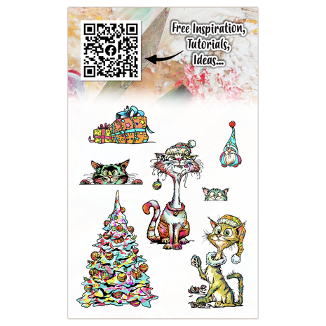 AALL and Create Clear Stamp Set A6 Catmas Capers (AALL-TP-1321) AALL and Create Clear Stamp Set A6 Catmas Capers (AALL-TP-1321)