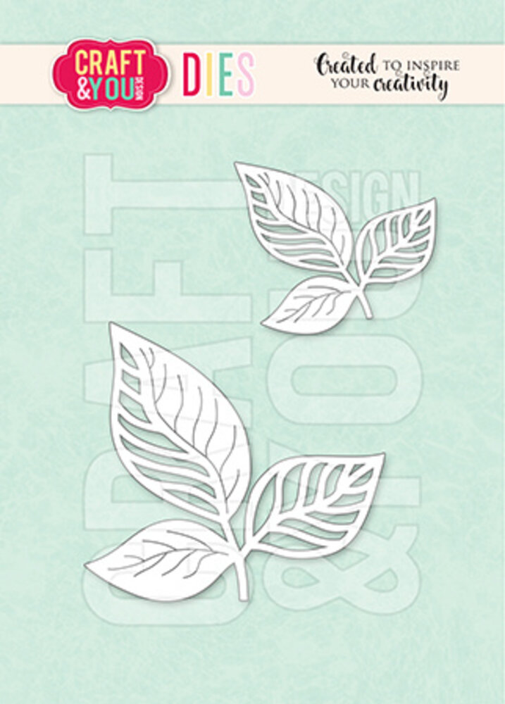 Craft & You Dies Openwork Leaves (CW357)