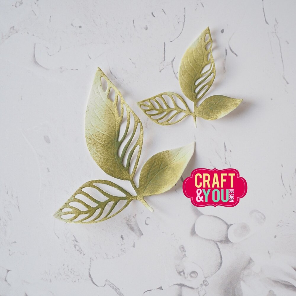 Craft & You Dies Openwork Leaves (CW357)