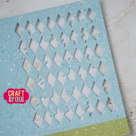 Craft & You Dies Rhombus Background (CW368)
