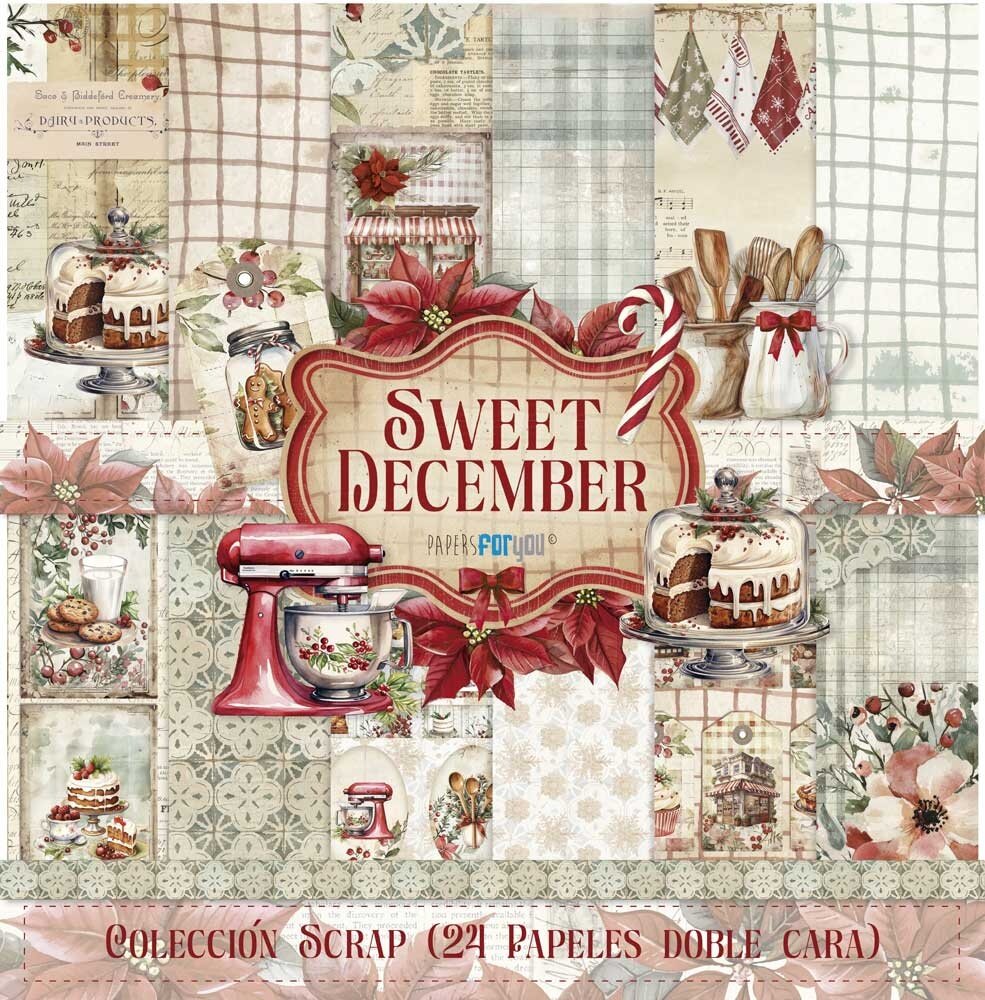 Papers For You Sweet December 6x6 Inch Paper Pack (PFY-15334) Papers For You Sweet December 6x6 Inch Paper Pack (PFY-15334)