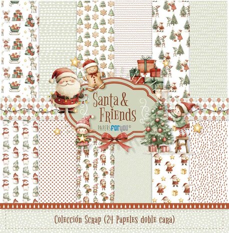 Papers For You Santa & Friends 6x6 Inch Paper Pack (PFY-15401)