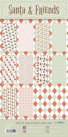 Papers For You Santa & Friends 6x12 Inch Paper Pack (PFY-15402)