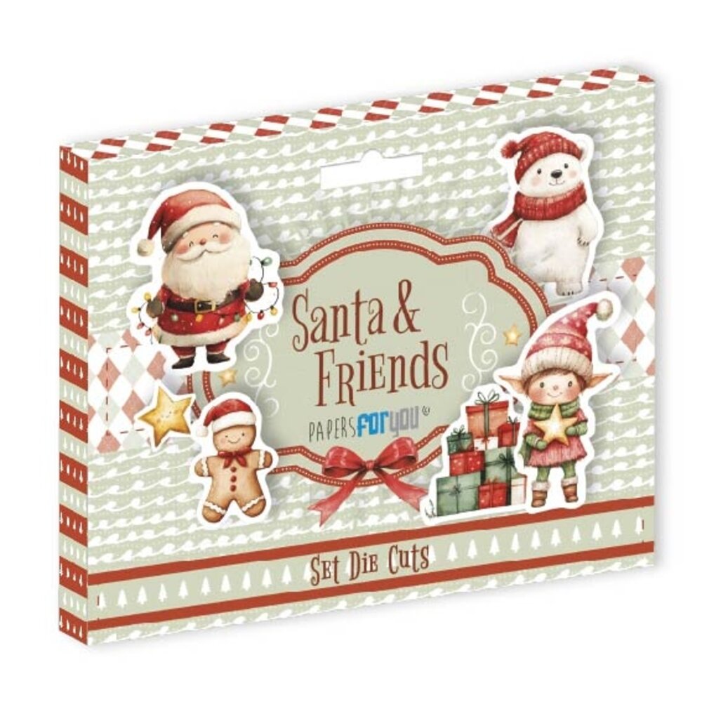Papers For You Santa & Friends Die Cuts (PFY-15429)