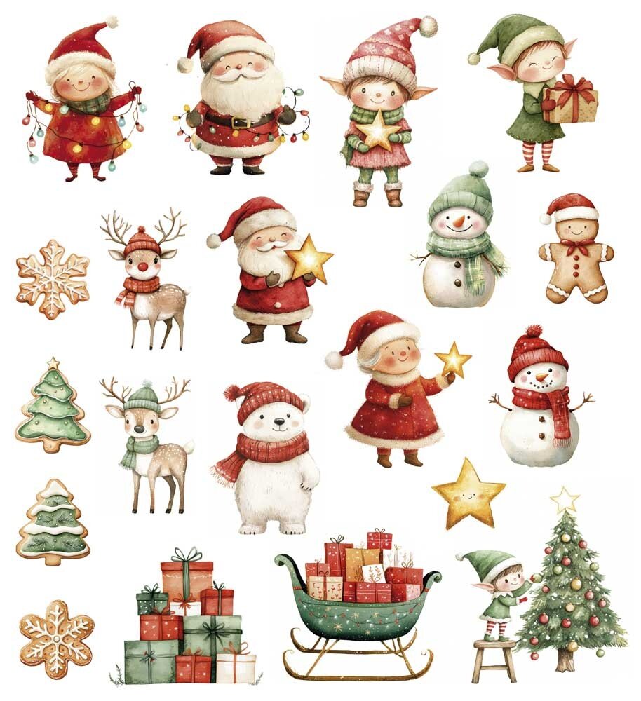 Papers For You Santa & Friends Die Cuts (PFY-15429)