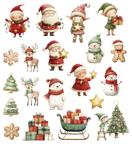 Papers For You Santa & Friends Die Cuts (PFY-15429)