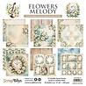ScrapBoys PRE-ORDER Flowers Melody 8x8 Inch Paper Pad (SB-FLME-10) ScrapBoys PRE-ORDER Flowers Melody 8x8 Inch Paper Pad (SB-FLME-10)