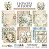 ScrapBoys PRE-ORDER Flowers Melody 6x6 Inch Paper Pad (SB-FLME-09) ScrapBoys PRE-ORDER Flowers Melody 6x6 Inch Paper Pad (SB-FLME-09)