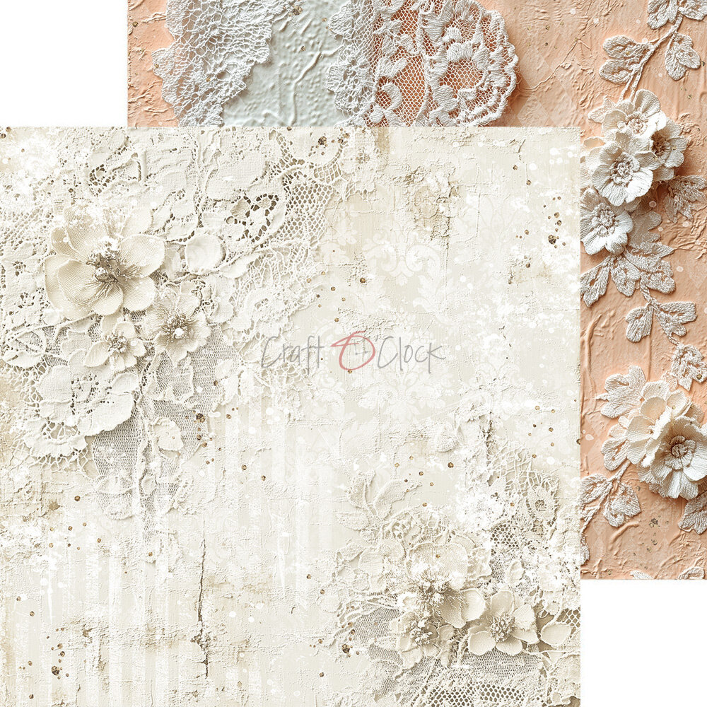 Craft O'Clock Sprites of Harmony 8x8 Inch Basic Papers Set (CC-C78-SH-08)