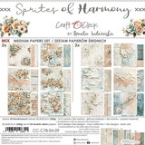 Craft O'Clock Sprites of Harmony 8x8 Inch Medum Papers Set (CC-C78-SH-09)