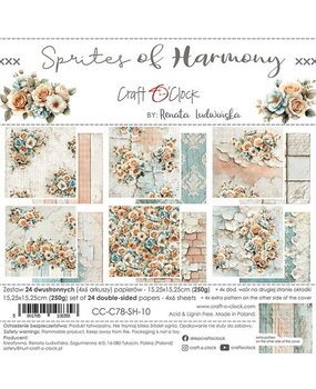 Craft O'Clock Sprites of Harmony 6x6 Inch Paper Set (CC-C78-SH-10)