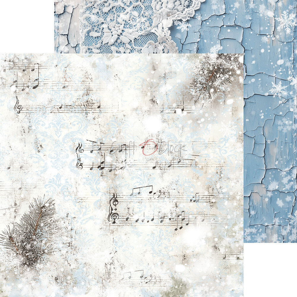 Craft O'Clock Jolly Season 8x8 Inch Basic Papers Set (CC-C79-JS-08)