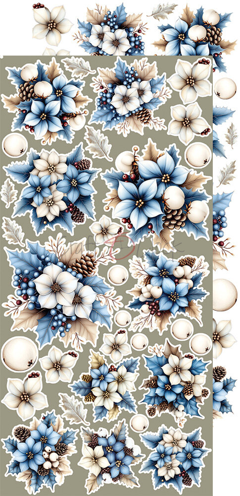 Craft O'Clock Jolly Season Extras Set Flowers & More (CC-C79-JS-11)