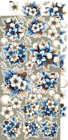 Craft O'Clock Jolly Season Extras Set Flowers & More (CC-C79-JS-11)