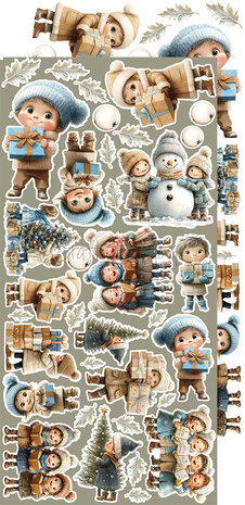 Craft O'Clock Jolly Season Extras Set Flowers & More (CC-C79-JS-11)