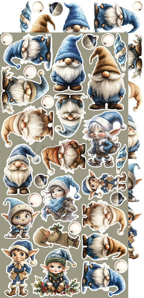 Craft O'Clock Jolly Season Extras Set Flowers & More (CC-C79-JS-11)