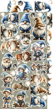 Craft O'Clock Jolly Season Extras Set Flowers & More (CC-C79-JS-11)