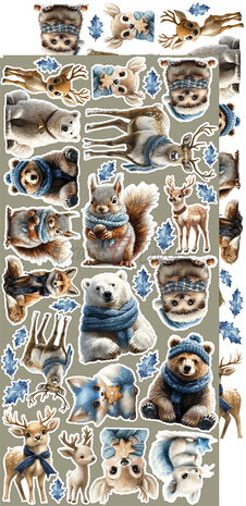 Craft O'Clock Jolly Season Extras Set Flowers & More (CC-C79-JS-11)