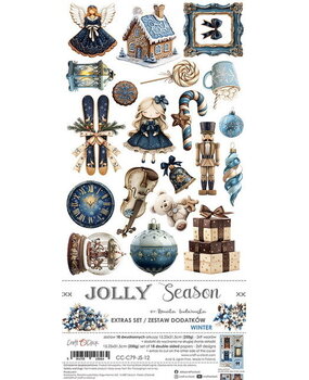 Craft O'Clock Jolly Season Extras Set Winter (CC-C79-JS-12) Craft O'Clock Jolly Season Extras Set Winter (CC-C79-JS-12)