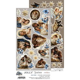 Craft O'Clock Jolly Season Extras Sheet Holly Night (CC-C79-JS-14)