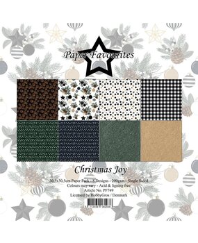 Paper Favourites Christmas Joy 12x12 Inch Paper Pad (PF749)