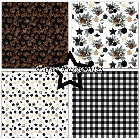 Paper Favourites Christmas Joy 12x12 Inch Paper Pad (PF749)