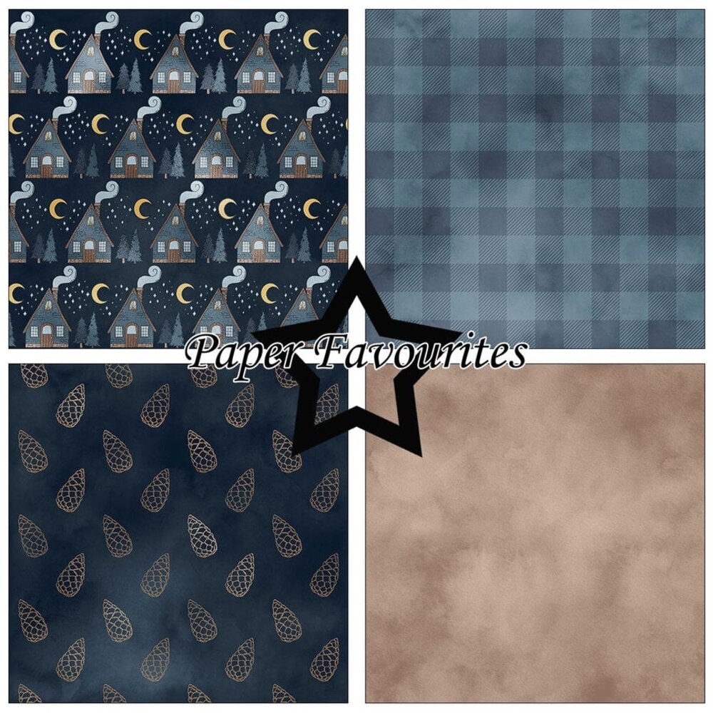 Paper Favourites Winter Night 12x12 Inch Paper Pad (PF750)