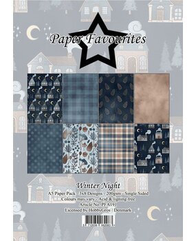 Paper Favourites Winter Night A5 Paper Pad (PFA191) Paper Favourites Winter Night A5 Paper Pad (PFA191)