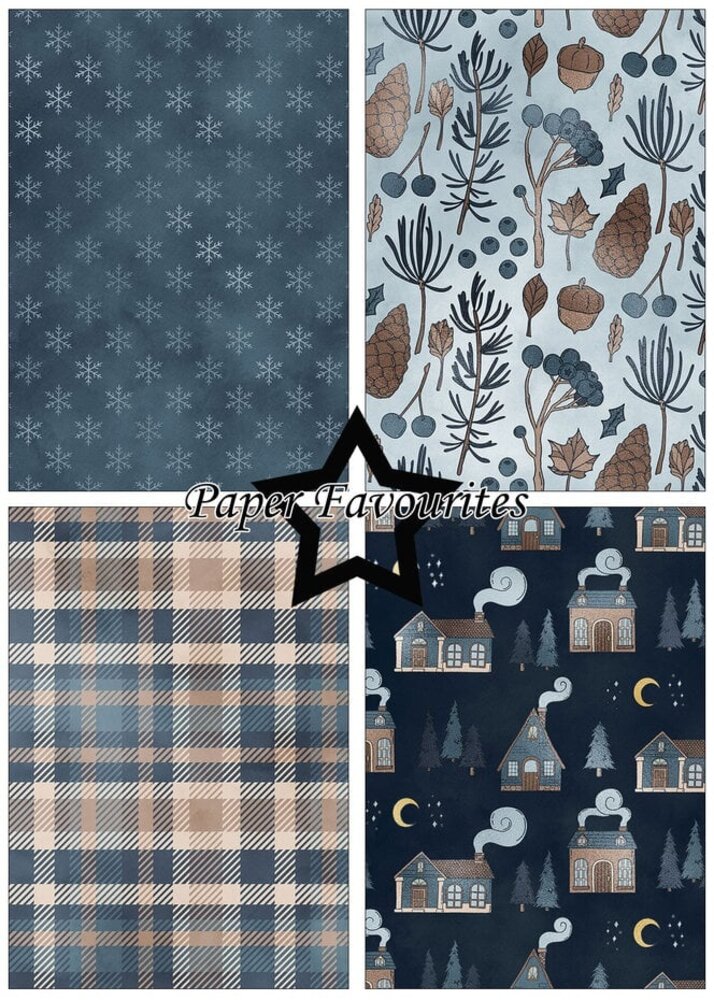 Paper Favourites Winter Night A5 Paper Pad (PFA191)