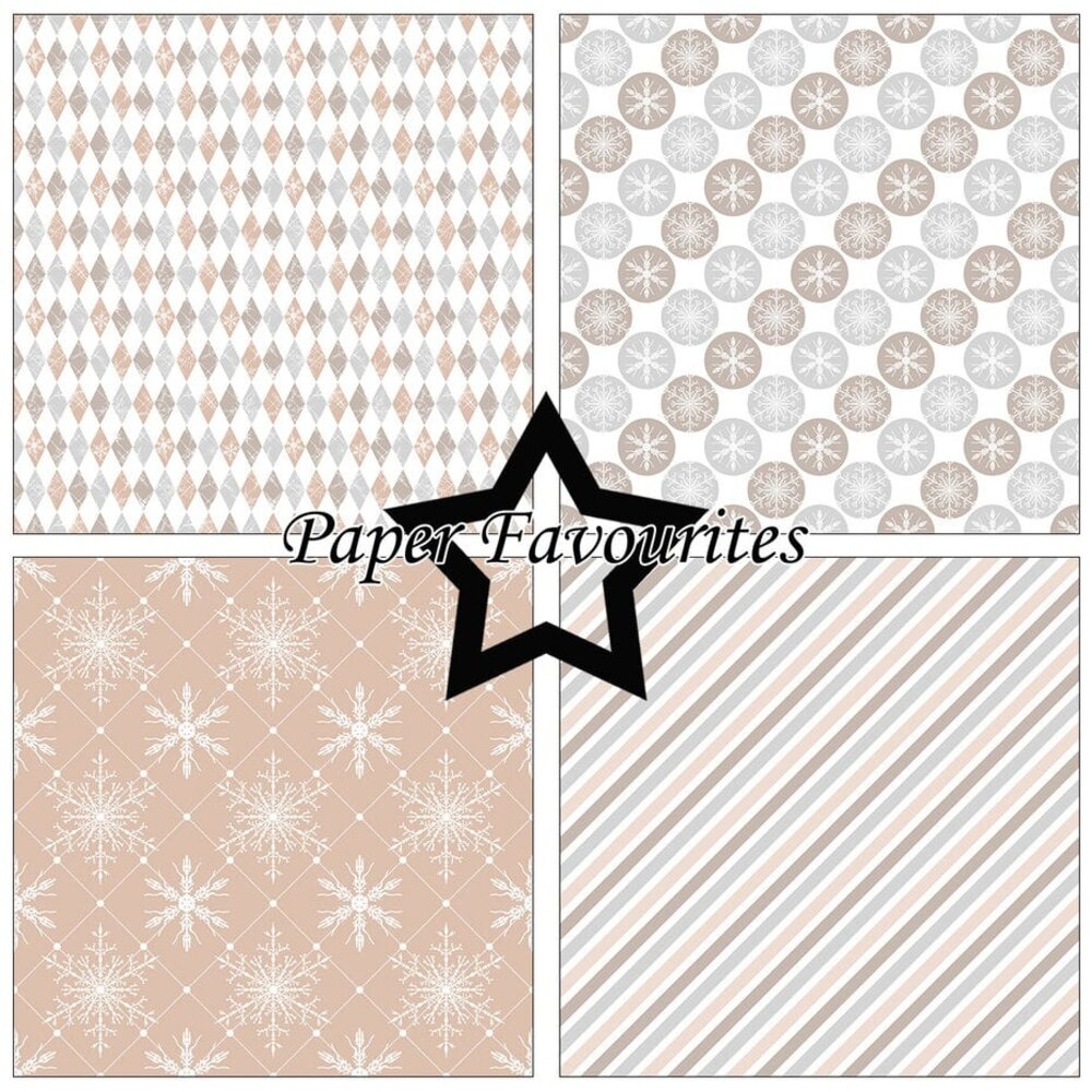 Paper Favourites Winter Wishes 12x12 Inch Paper Pad (PF751) Paper Favourites Winter Wishes 12x12 Inch Paper Pad (PF751)