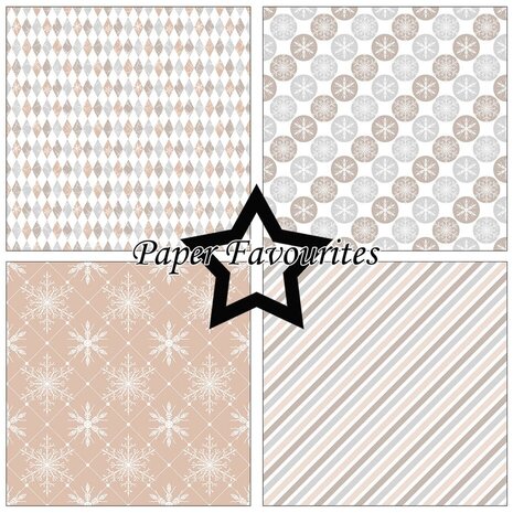 Paper Favourites Winter Wishes 12x12 Inch Paper Pad (PF751) Paper Favourites Winter Wishes 12x12 Inch Paper Pad (PF751)