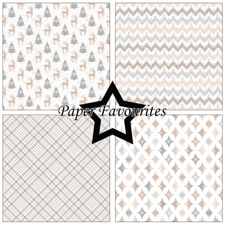 Paper Favourites Winter Wishes 12x12 Inch Paper Pad (PF751) Paper Favourites Winter Wishes 12x12 Inch Paper Pad (PF751)