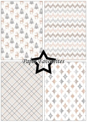 Paper Favourites Winter Wishes A5 Paper Pad (PFA192)
