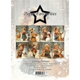 Paper Favourites Vintage Winter A6 Paper Pad (PFA592)