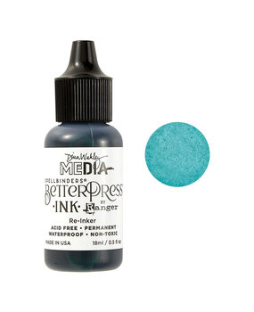 Spellbinders BetterPress Ink Reinker Turquoise (BPI-048)