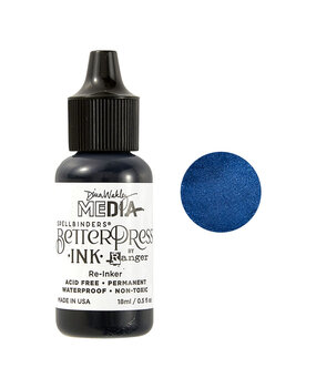 Spellbinders BetterPress Ink Reinker Sapphire (BPI-052)