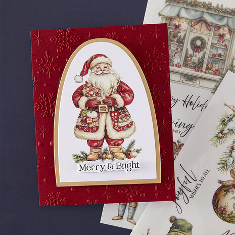 Spellbinders Simply Made Rub-On Sheets Joyful Wishes (SCSR-005)