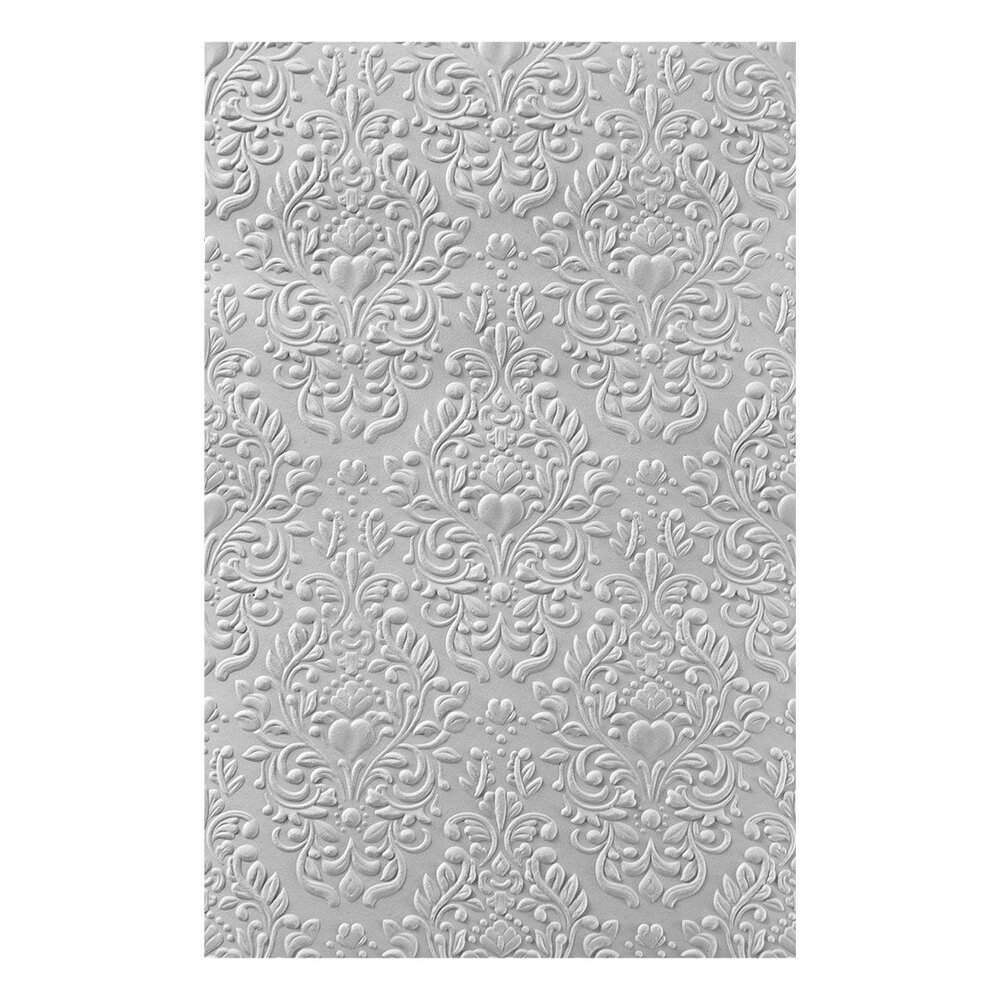 Spellbinders Spooktacular Damask 3D Embossing Folder (E3D-159)
