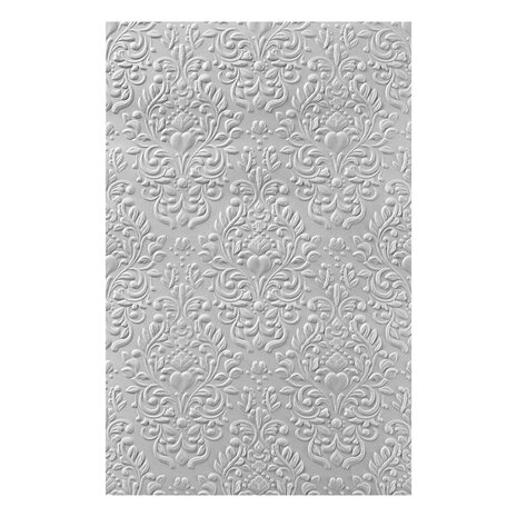 Spellbinders Spooktacular Damask 3D Embossing Folder (E3D-159)