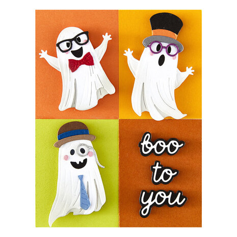 Spellbinders Spooktacular Boo Crew Dies (S6-264) Spellbinders Spooktacular Boo Crew Dies (S6-264)