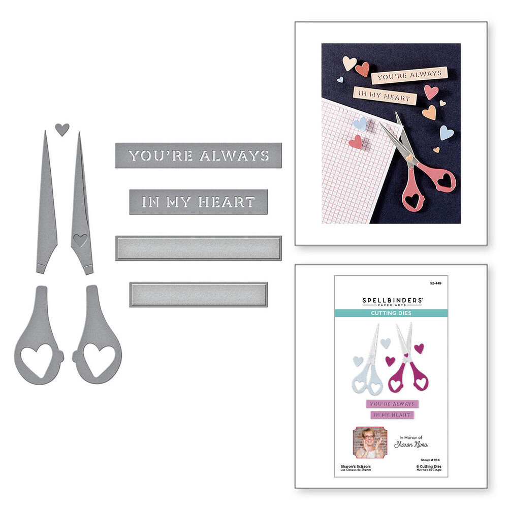 Spellbinders Sharon's Scissors Dies (S2-449)