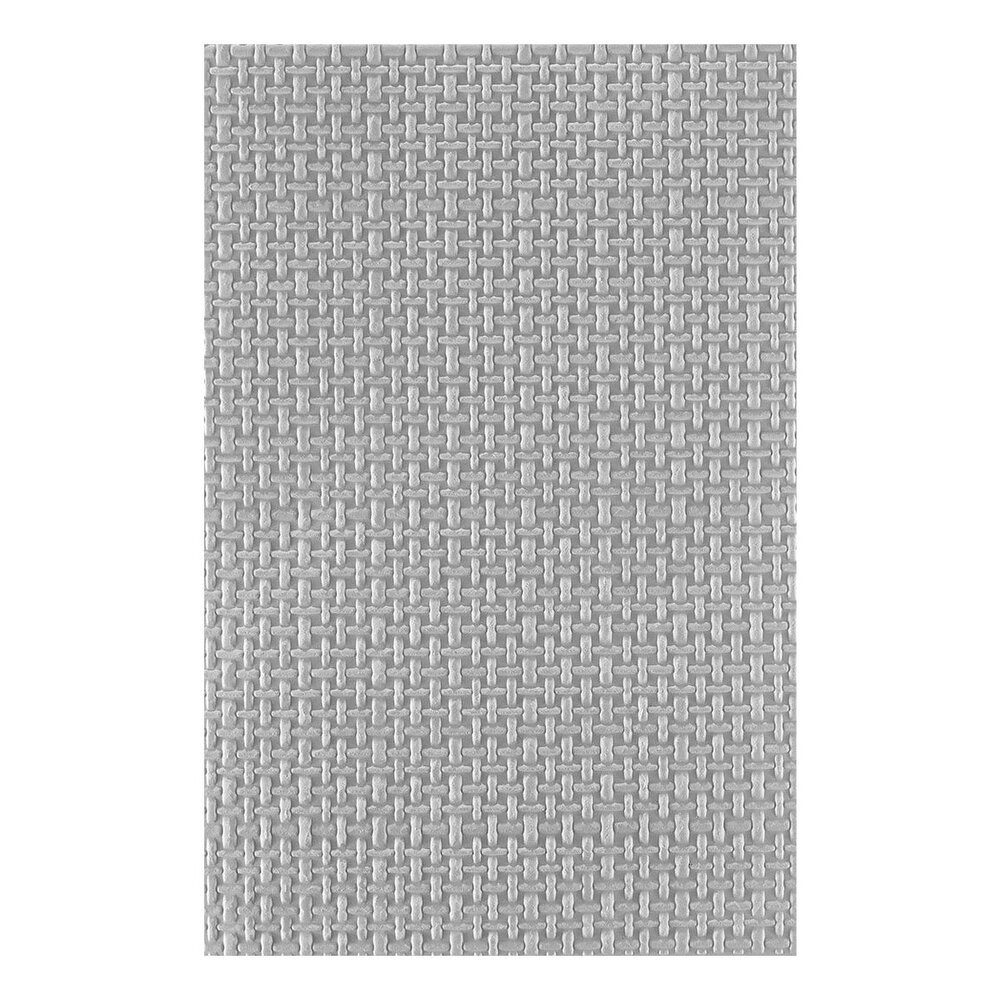 Spellbinders Texture & Foliage Linen 3D Embossing Folder (E3D-139)