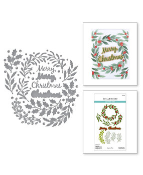 Spellbinders Texture & Foliage Seasonal Wreath Foliage Dies (S6-259)