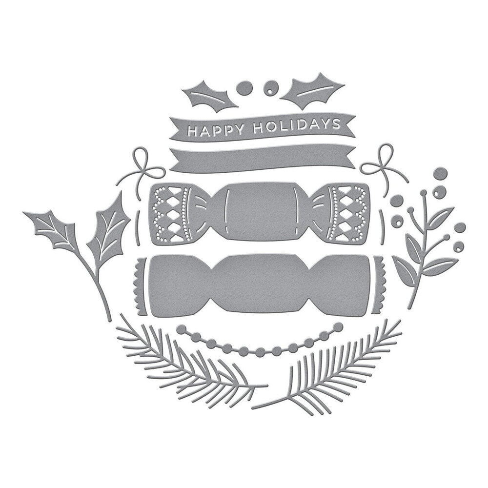 Spellbinders City Holiday Christmas Cracker Dies (S5-698) Spellbinders City Holiday Christmas Cracker Dies (S5-698)