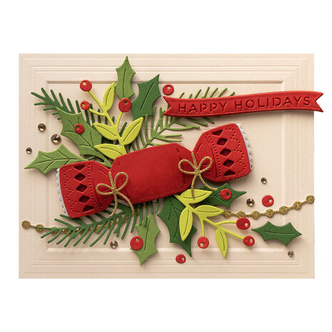 Spellbinders City Holiday Christmas Cracker Dies (S5-698) Spellbinders City Holiday Christmas Cracker Dies (S5-698)