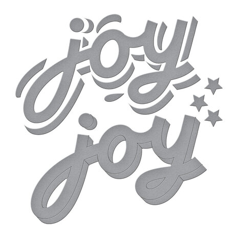 Spellbinders City Holiday Shadow Joy Dies (S5-699)