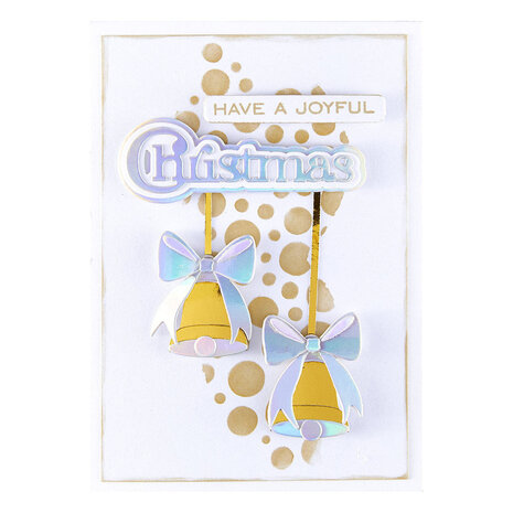 Spellbinders All About Christmas Christmas Sentiments Stamp & Die Set (SDS-206) Spellbinders All About Christmas Christmas Sentiments Stamp & Die Set (SDS-206)