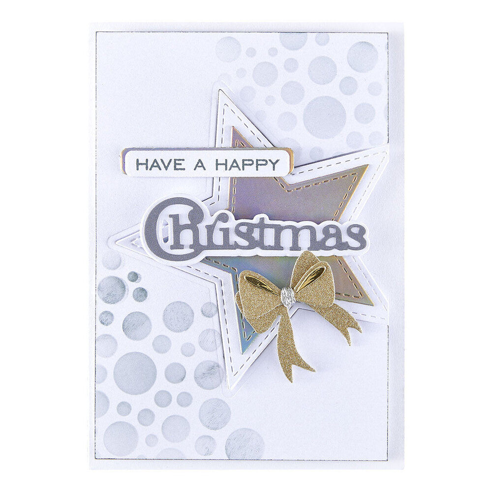 Spellbinders All About Christmas Essential Stars Dies (S4-1451)