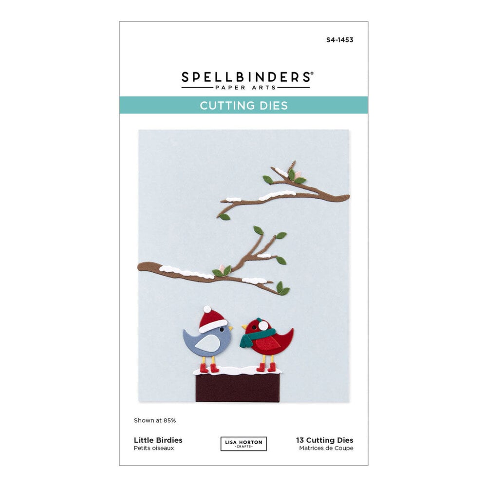 Spellbinders All About Christmas Little Birdies Dies (S4-1453) Spellbinders All About Christmas Little Birdies Dies (S4-1453)